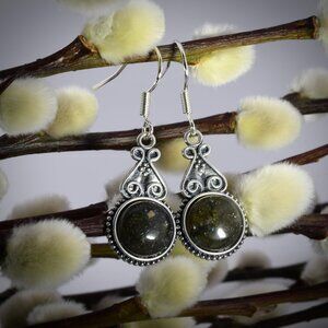 Labradorite Earrings